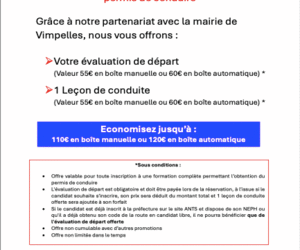 Offre exclusive Auto-école Bonus Routier