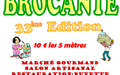 Brocante – 1er mai 2026